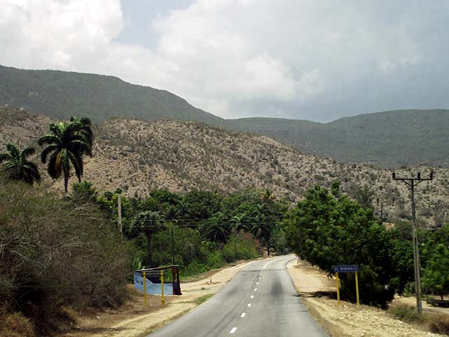 Landscapes going to Baracoa