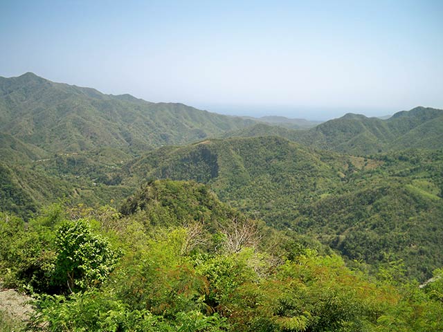 Landscape from La Farola Viaduct