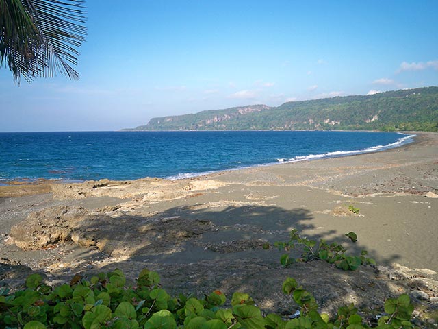 Barigüa beach, beautiful and practically virgin