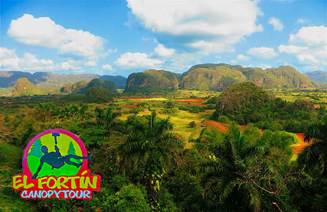 Viñales with CANOPY TOUR EL FORTIN